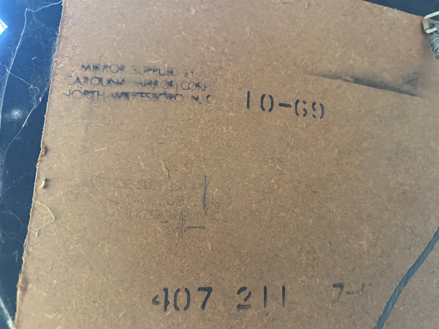 Wall Mirror With Shell Motif By Carolina Mirror Corp 32 X 51 [Photo 8]