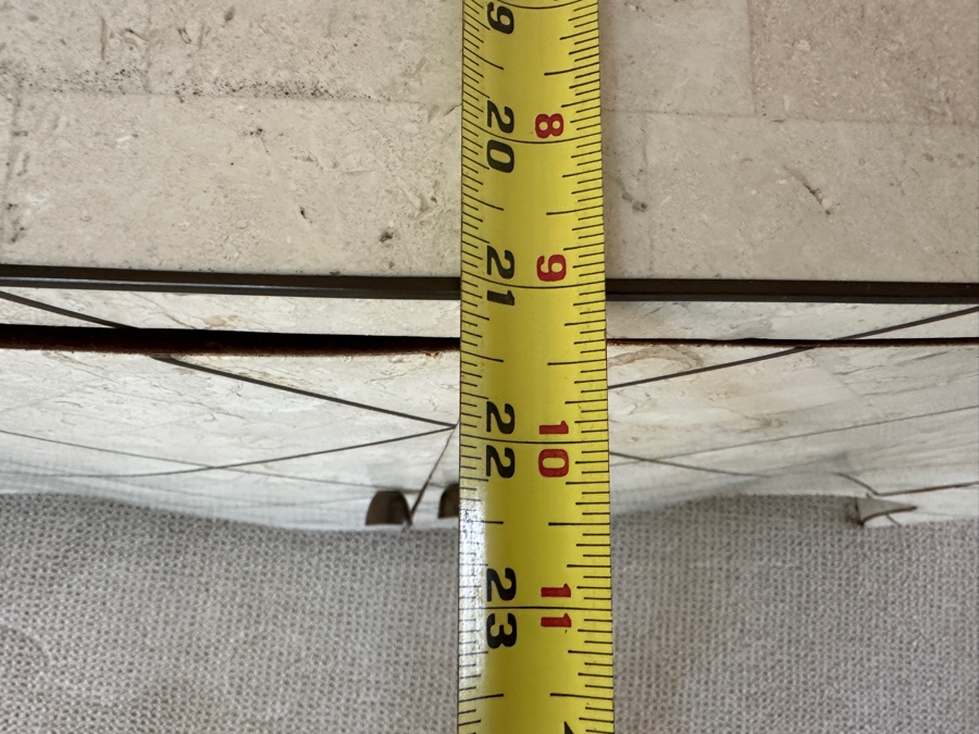 Robert Marcius For Casa Bique Tessellated Fossil Stone Cabinet 49W X 21D X 29H [Photo 11]