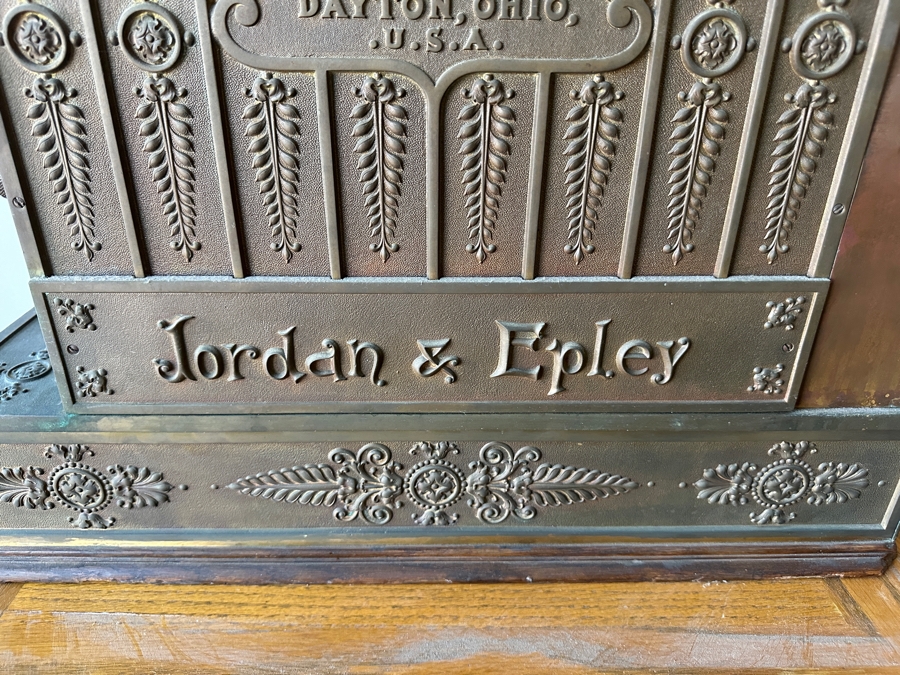 Antique Brass National Cash Register Model 452 Co. Dayton, Ohio 23.5W X 15.5D X 22H [Photo 22]