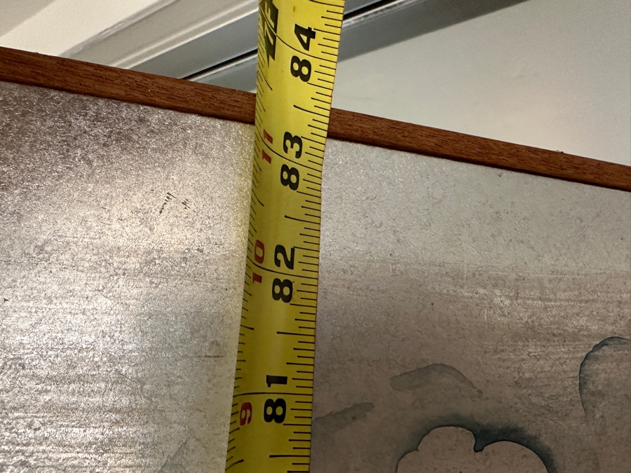 Stunning Japanese Six Panel Byobu Screen Room Divider Featuring Children At Play 93W X 83.5H [Photo 20]