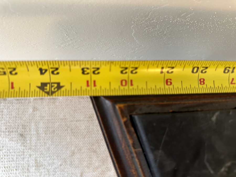 Stunning Carved Side Table With Black Marble Top 23W X 14D X 23H [Photo 10]