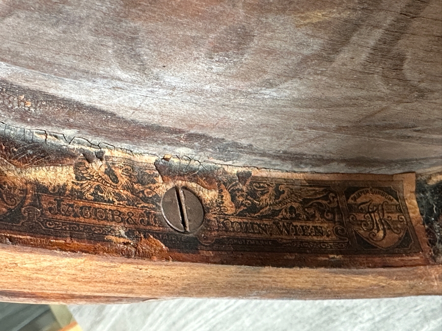 Vintage 1920s Michael Thonet Bentwood Armchair 23.25W X 24D X 34H [Photo 23]