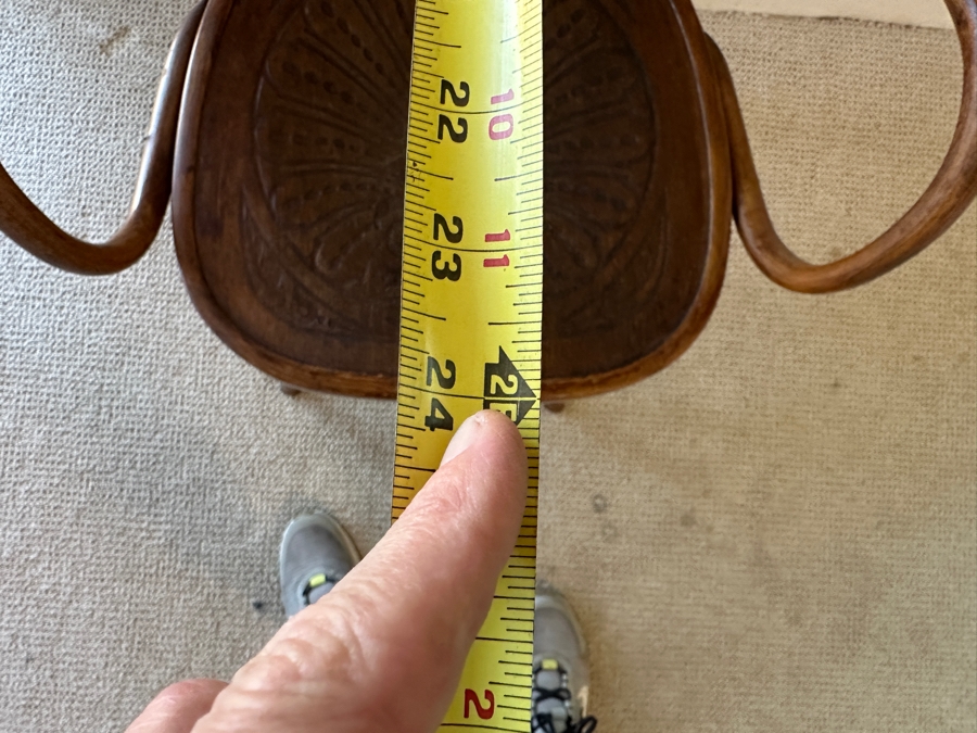 Vintage 1920s Michael Thonet Bentwood Armchair 23.25W X 24D X 34H [Photo 20]