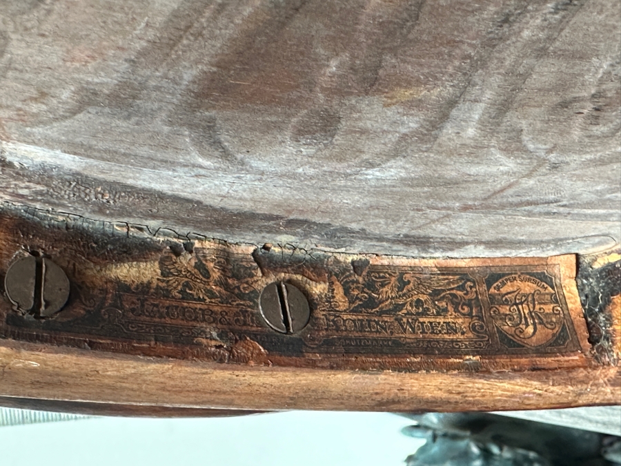 Vintage 1920s Michael Thonet Bentwood Armchair 23.25W X 24D X 34H [Photo 2]