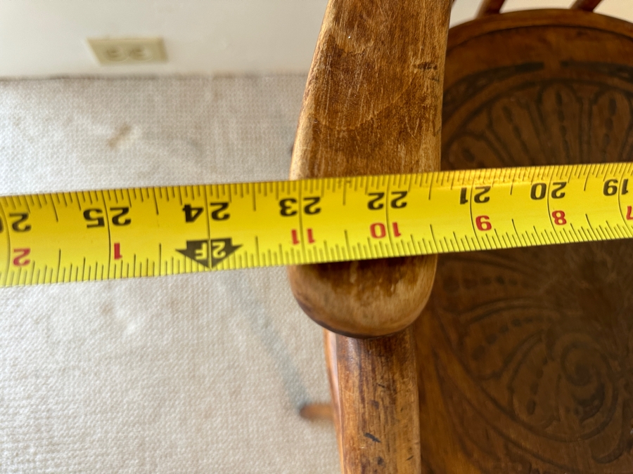 Vintage 1920s Michael Thonet Bentwood Armchair 23.25W X 24D X 34H [Photo 19]