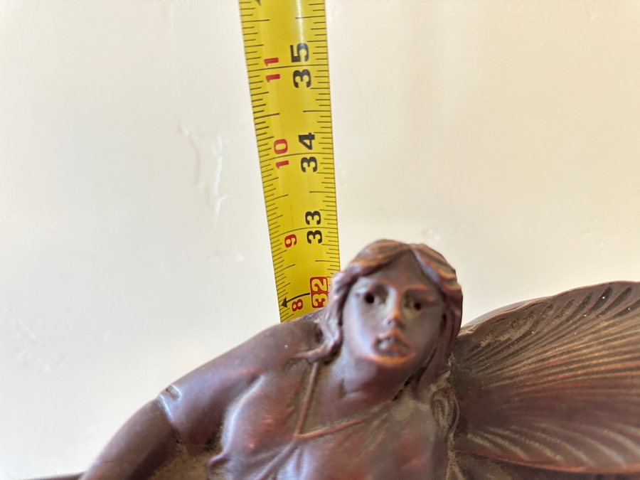 Antique Hand Carved Wooden Andrea Brustolon Style Italian Armchair 24W X 24D X 33H [Photo 19]