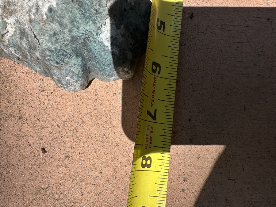 Vintage Pair Of Cast Aluminum Winged Griffins Garden Decor 25W X 7D X 22H [Photo 8]