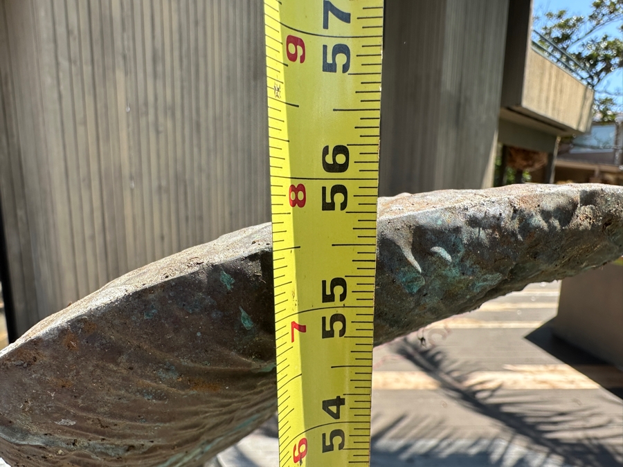 Vintage Copper Bald Eagle Weathervane With Metal Stand 56'H With Stand [Photo 13]