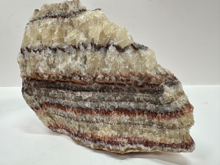Just Added - Rainbow Calcite Specimen And (3) Geodes Pieces 3,650g [Photo 6]