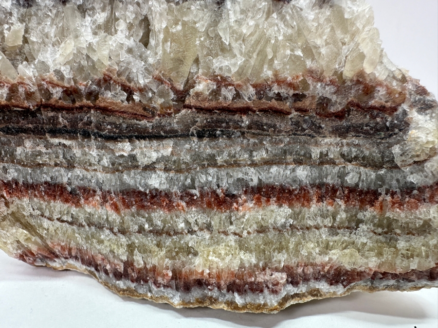 Just Added - Rainbow Calcite Specimen And (3) Geodes Pieces 3,650g [Photo 7]