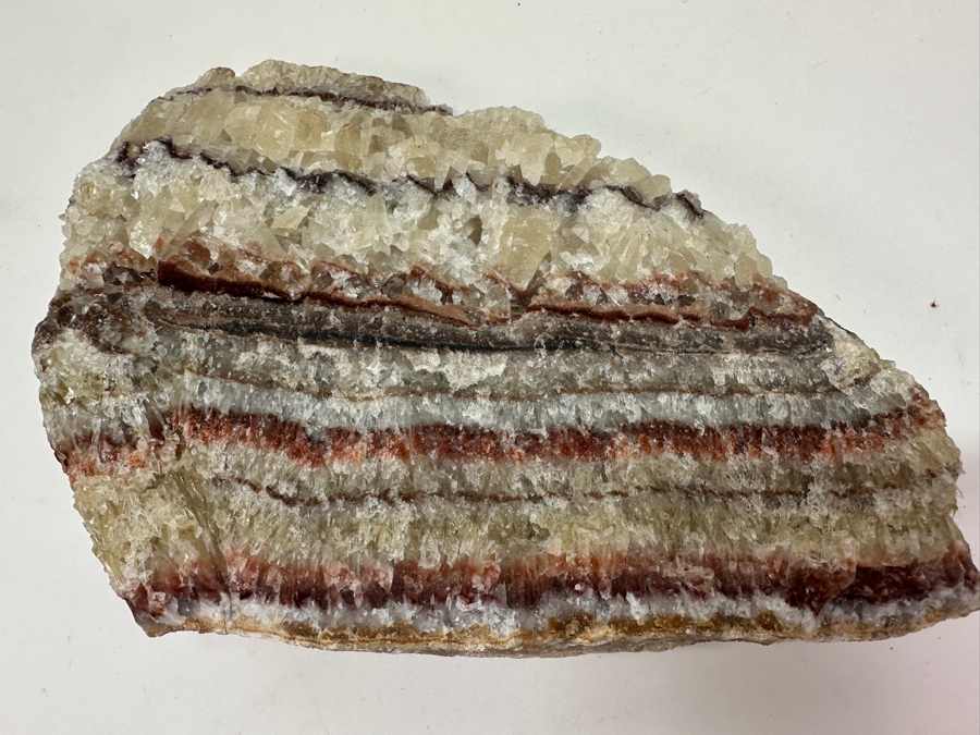 Just Added - Rainbow Calcite Specimen And (3) Geodes Pieces 3,650g [Photo 14]