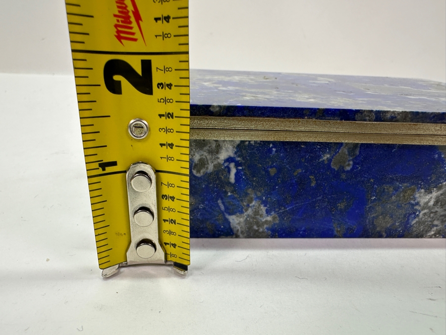 Just Added - Lapis Lazuli Box 5.75W X 4D X 1 5/8H [Photo 11]