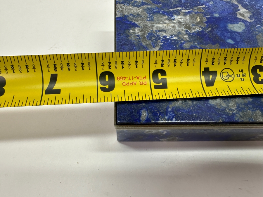 Just Added - Lapis Lazuli Box 5.75W X 4D X 1 5/8H [Photo 9]