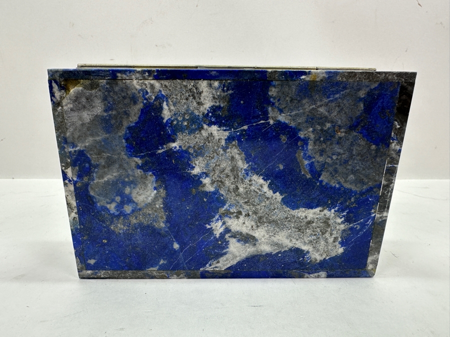 Just Added - Lapis Lazuli Box 5.75W X 4D X 1 5/8H [Photo 7]