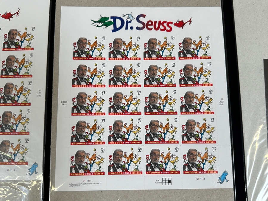 Just Added - US Mint Postage Stamps: (4) Super Heroes, (2) Dr. Seuss & (2) Jim Henson $54.14 Postage Value [Photo 5]