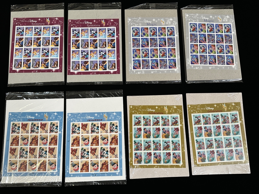 Just Added - US Mint Postage Stamps The Art Of Disney $61.60 Postage Value [Photo 1]