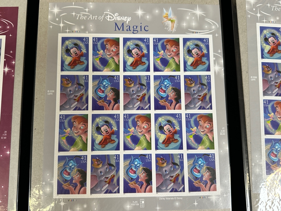 Just Added - US Mint Postage Stamps The Art Of Disney $61.60 Postage Value [Photo 7]