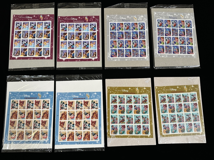 Just Added - US Mint Postage Stamps The Art Of Disney $61.60 Postage Value [Photo 2]
