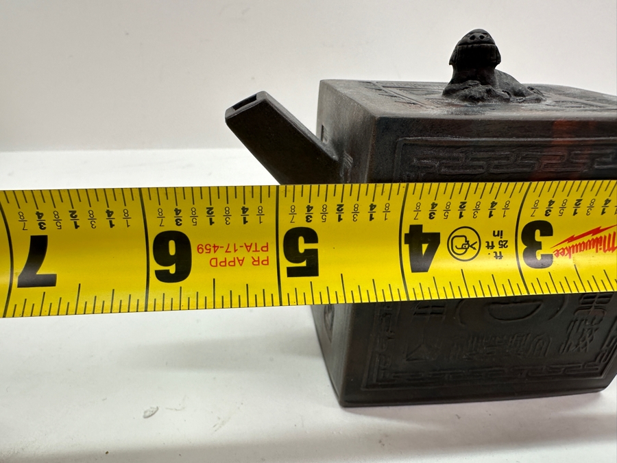 Just Added - Vintage Chinese Yixing Teapot 5.25W X 3.5H [Photo 14]