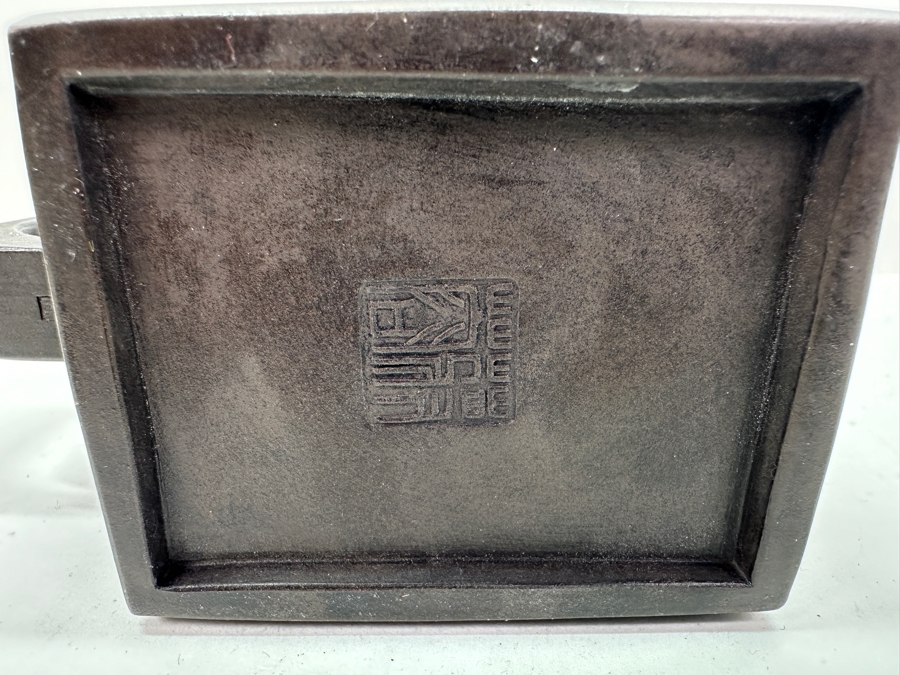 Just Added - Vintage Chinese Yixing Teapot 5.25W X 3.5H [Photo 11]