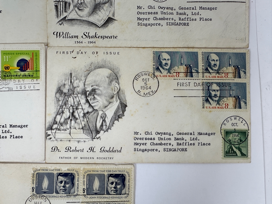 Just Added - Vintage 1960s First Day Covers Stamps [Photo 10]