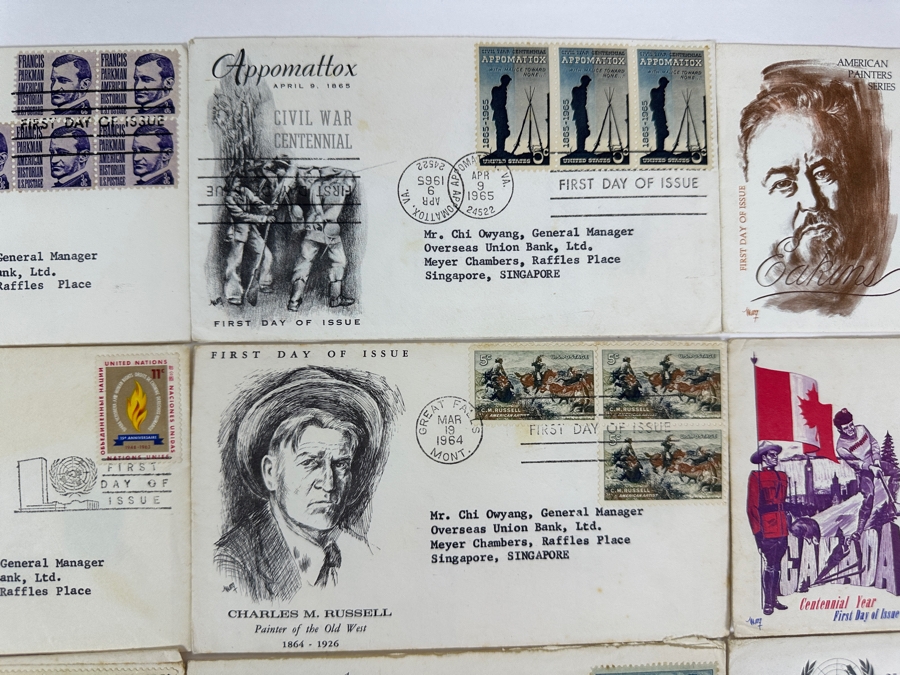 Just Added - Vintage 1960s First Day Covers Stamps [Photo 3]