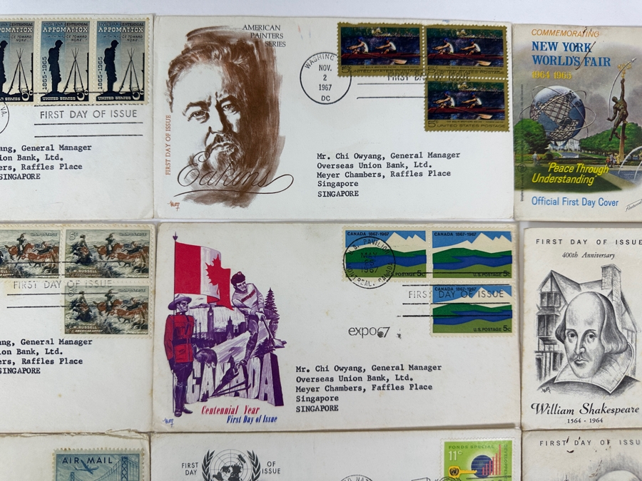 Just Added - Vintage 1960s First Day Covers Stamps [Photo 4]