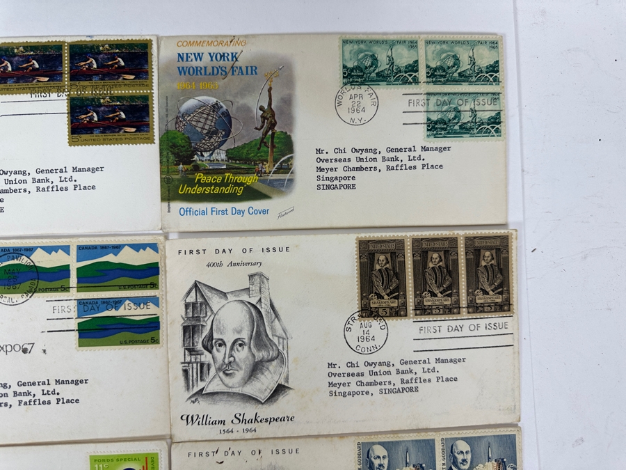 Just Added - Vintage 1960s First Day Covers Stamps [Photo 5]