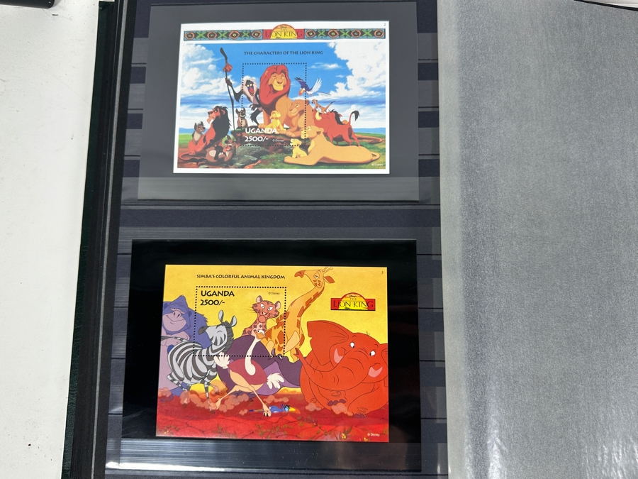 Just Added - Large Collection Of Mint Walt Disney Postage Stamps - See Photos For Stamps In Book [Photo 24]