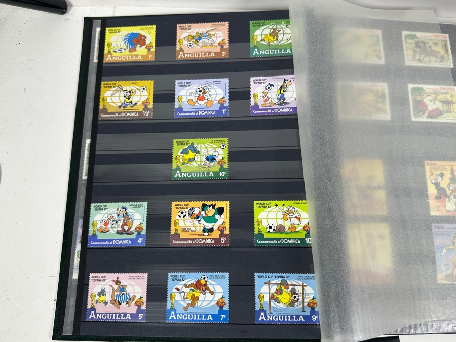 Just Added - Large Collection Of Mint Walt Disney Postage Stamps - See Photos For Stamps In Book [Photo 10]