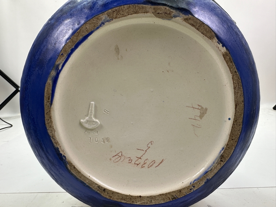 Stunning Julius Dressler Art Nouveau Austrian Tall Vase 24.25'H [Photo 13]