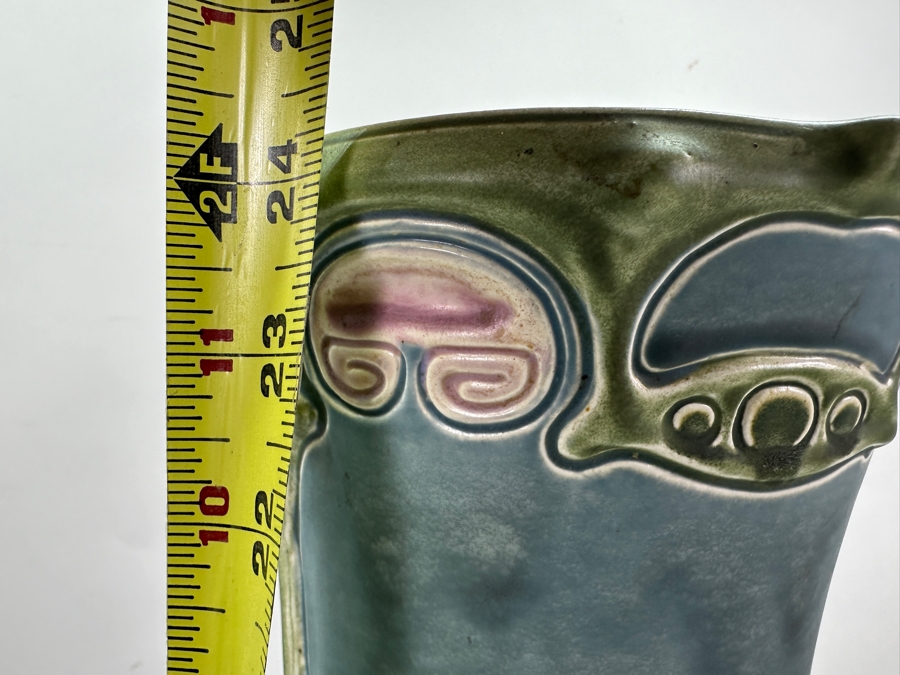 Stunning Julius Dressler Art Nouveau Austrian Tall Vase 24.25'H [Photo 17]