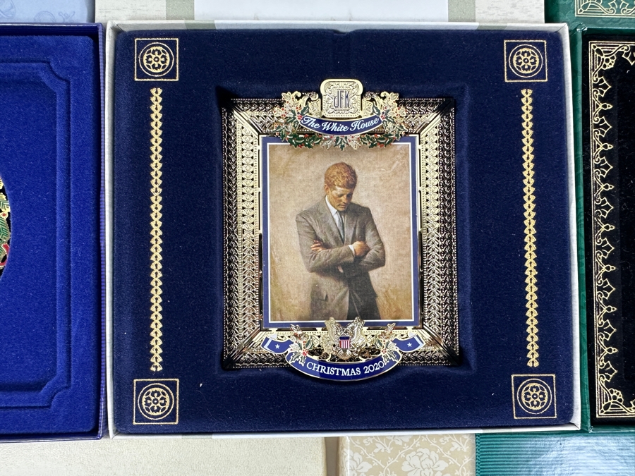 (5) The White House Historical Association Christmas Ornaments With Boxes [Photo 2]