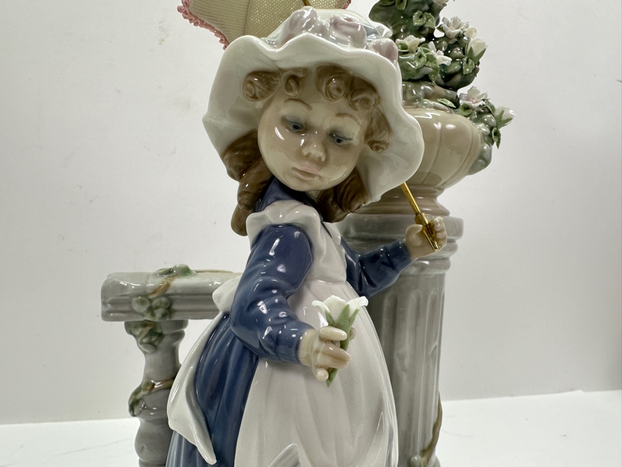 Vintage Lladro 'Glorious Spring' Porcelain Figurine #5284 11.5'H  [Photo 3]