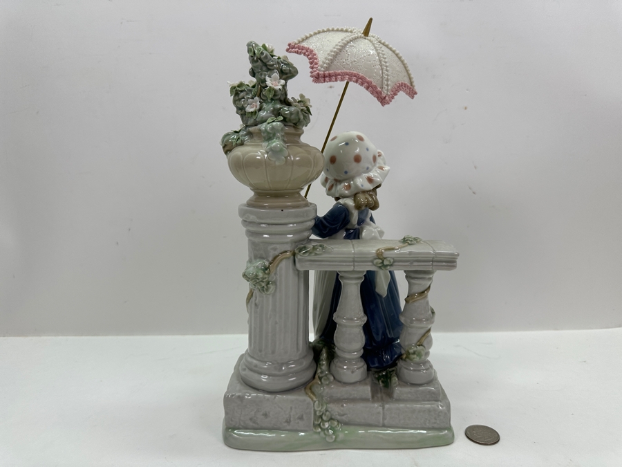 Vintage Lladro 'Glorious Spring' Porcelain Figurine #5284 11.5'H  [Photo 8]
