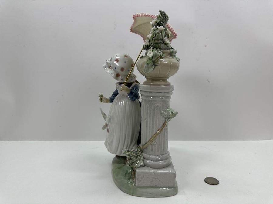 Vintage Lladro 'Glorious Spring' Porcelain Figurine #5284 11.5'H  [Photo 9]