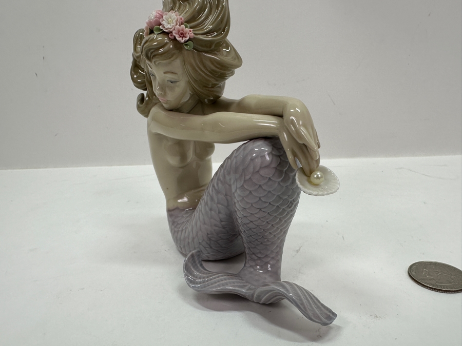 Lladro 'Illusion Mermaid' Figurine 01001413 6.5H $495 Retail [Photo 4]