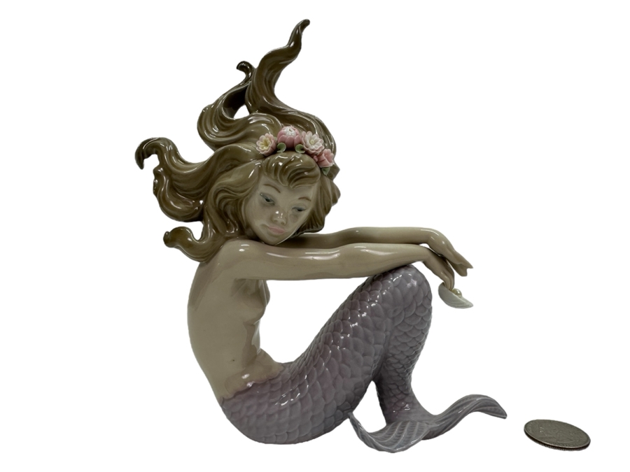 Lladro 'Illusion Mermaid' Figurine 01001413 6.5H $495 Retail [Photo 1]