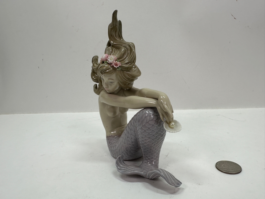 Lladro 'Illusion Mermaid' Figurine 01001413 6.5H $495 Retail [Photo 5]
