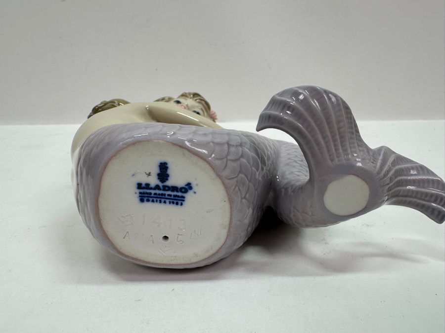 Lladro 'Illusion Mermaid' Figurine 01001413 6.5H $495 Retail [Photo 8]