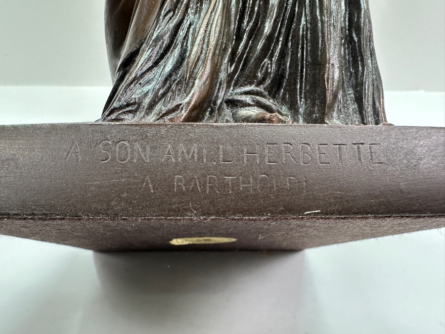 Statue Of Liberty Resin Statue By Gold Leaf Corporation 20.5'H [Photo 10]