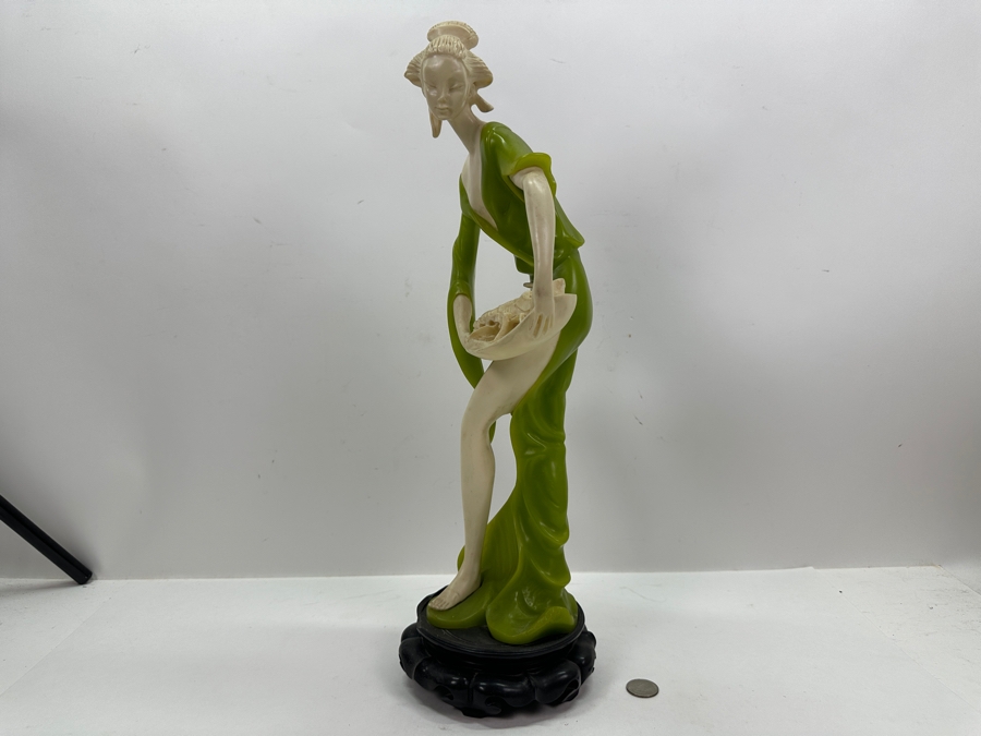 Arte Mundial Resin Chinoiserie Sculpture 19.5'H [Photo 6]
