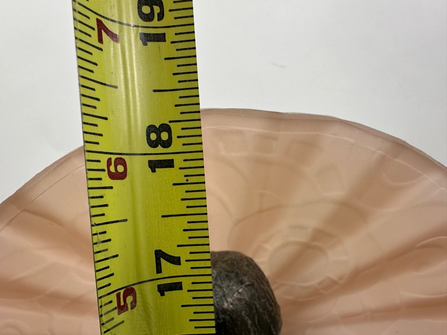 Raymonde Guerbe For Max Le Verrier Style Art Deco Egyptian Lamp With Marble Base 13W X 4D X 18.5H [Photo 14]