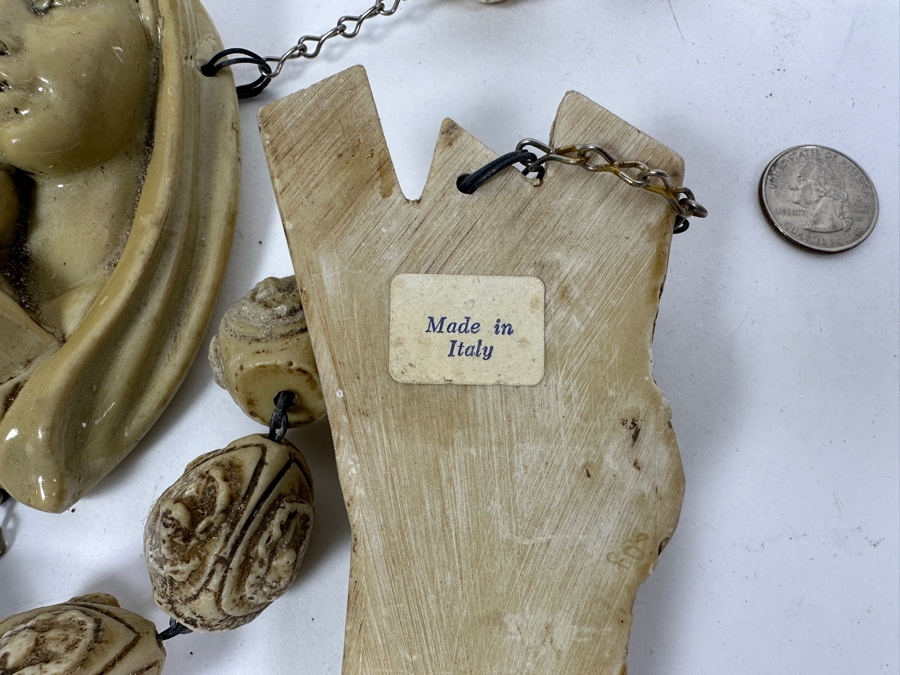 Large Resin Rosary Beads Made In Italy 66'L [Photo 7]