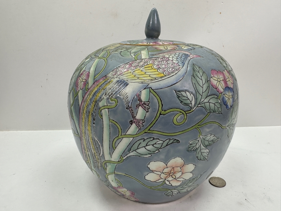 Chinese Porcelain Ginger Jar 9.5H [Photo 4]