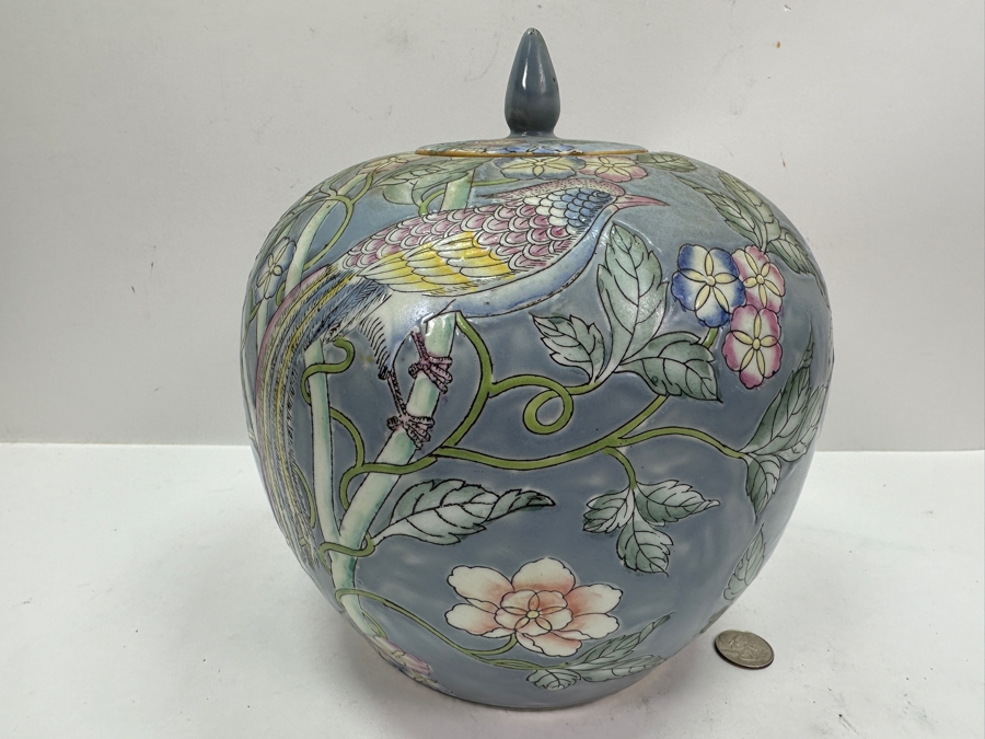 Chinese Porcelain Ginger Jar 9.5H [Photo 2]