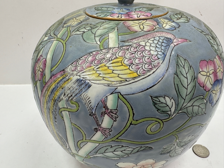 Chinese Porcelain Ginger Jar 9.5H [Photo 6]