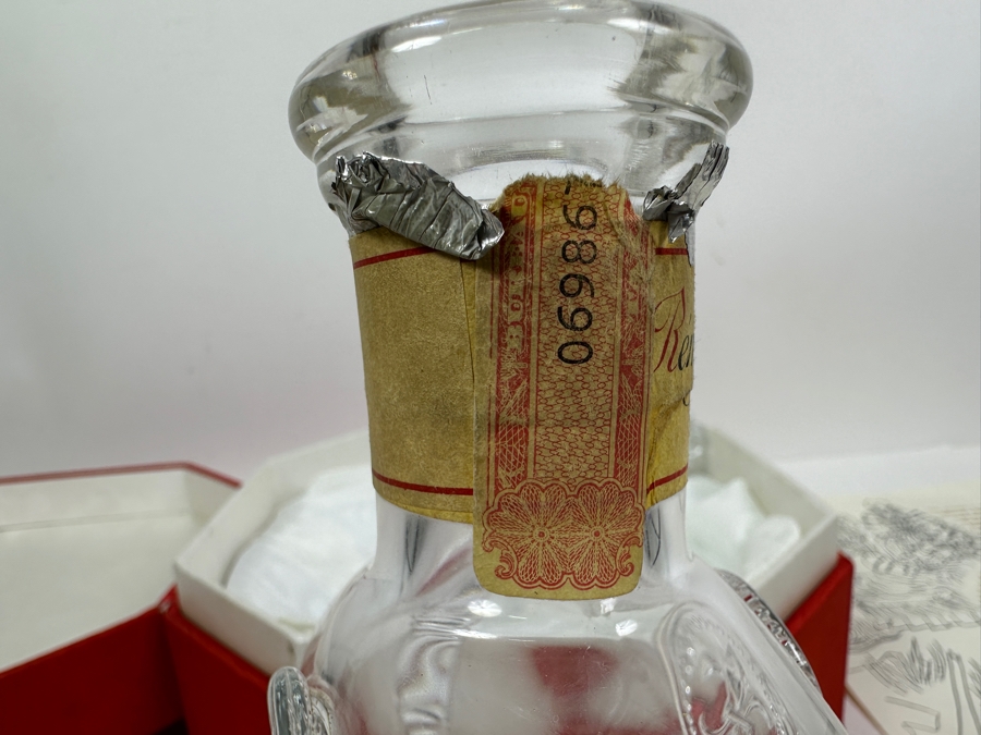 Vintage Baccarat France Crystal Decanter Remy Martin 'The Louis XIII Decanter' With Original Box [Photo 9]