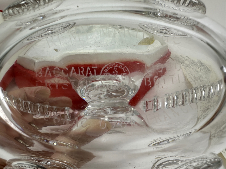 Vintage Baccarat France Crystal Decanter Remy Martin 'The Louis XIII Decanter' With Original Box [Photo 11]