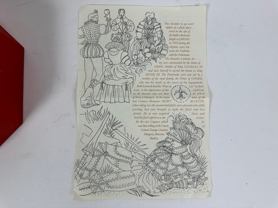 Vintage Baccarat France Crystal Decanter Remy Martin 'The Louis XIII Decanter' With Original Box [Photo 14]